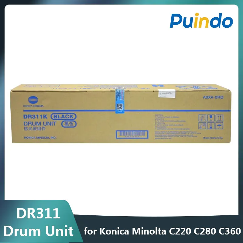 Original New DR311 Drum Unit for Konica Minolta Bizhub C220 C280 C360 KCMY