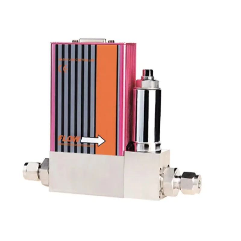 Digital Pressure Flow Meter 0-3000SLM Helium      Acetylene Propane Automatic Thermal Control     Mass Flow Meter