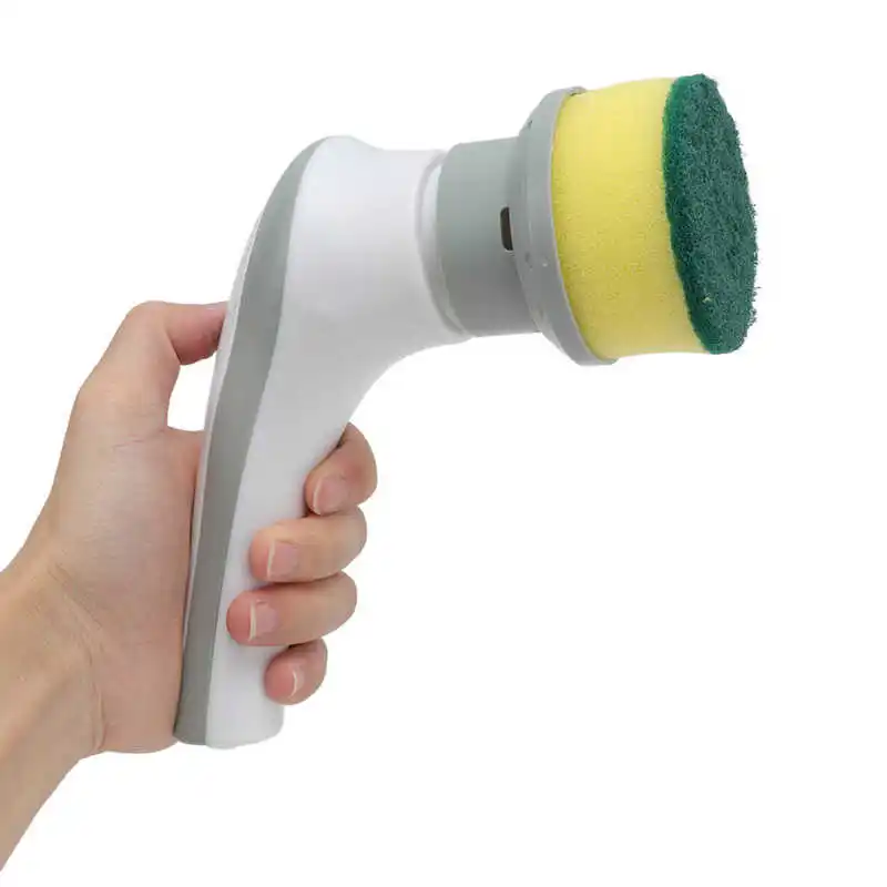 Brosse à livres électrique sans fil, épurateur rotatif à 360 degrés, aste par USB, portable, déterminer la rotation, 3 têtes