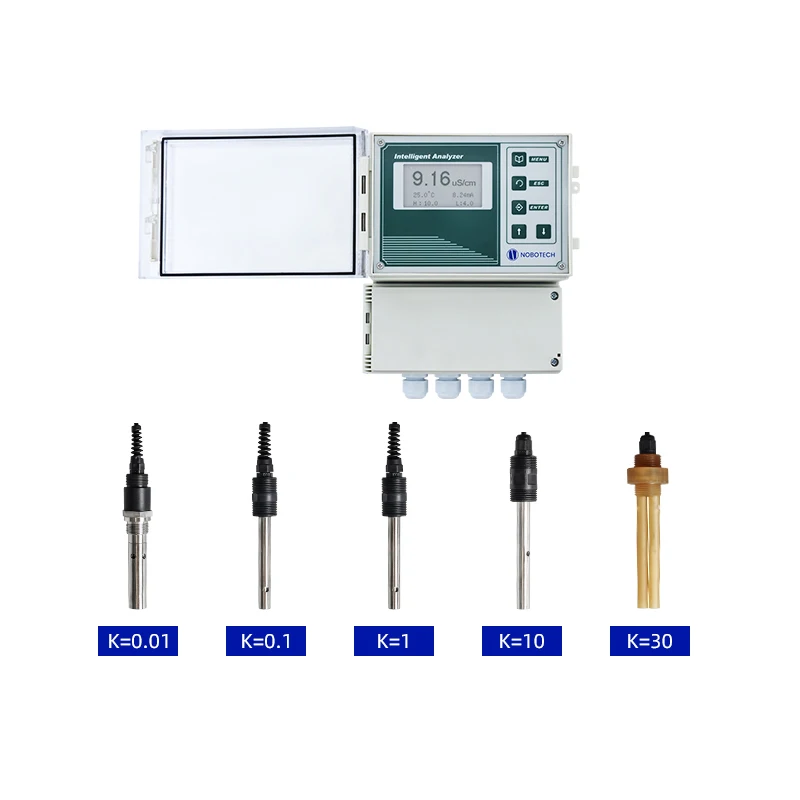 Multi-channel Electrical Conductivity Meter NOBO DTC-9500 Online Conductivity Meter EC TDS Meter For Water