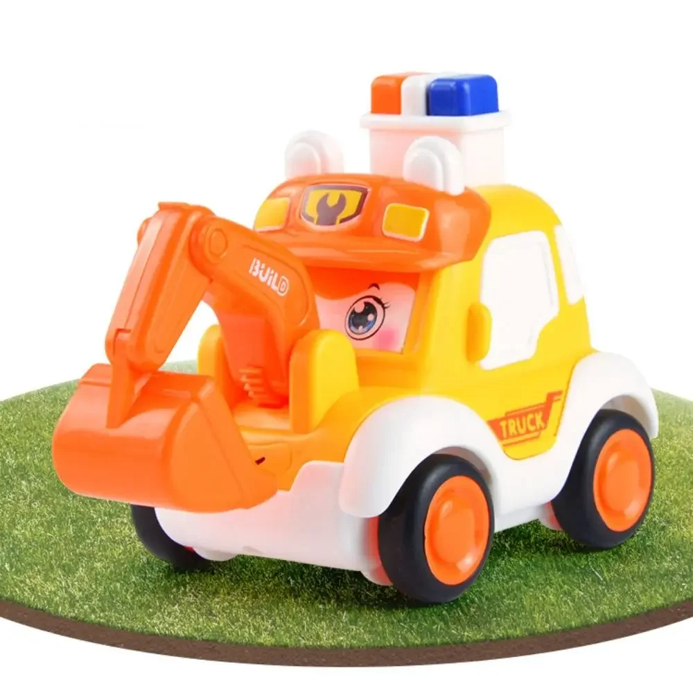 Creative Police Car Press and Go Car Toy Fire Truck Pull Back Push and Go Cars Mini Vehicles Vehicle Wind-up Cars Toys Baby