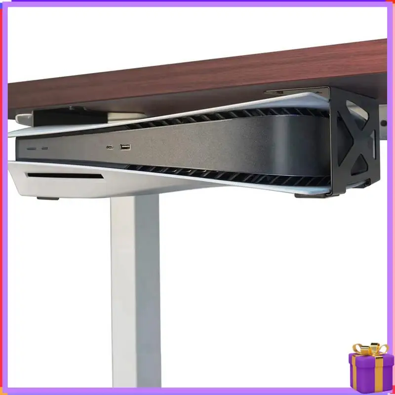 

Advanced For PS5/PS5 Slim Stealth Mount Under Desk Holder Compatible With Playstation 5 Disc & Digital Edition Console