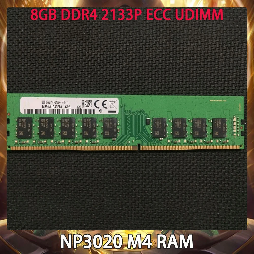 

For Inspur NP3020 M4 Dedicated Server Memory 8G 8GB DDR4 2133P ECC UDIMM RAM Works Perfectly Fast Ship High Quality