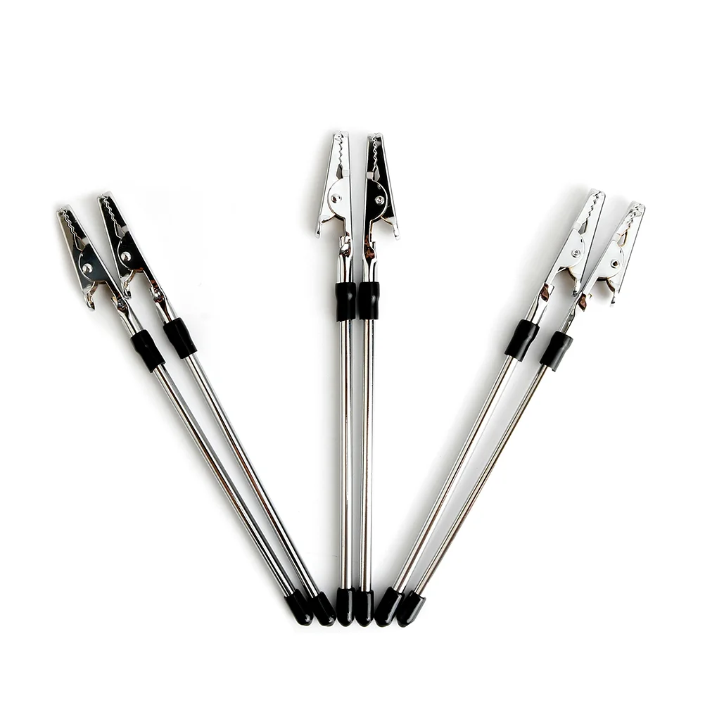 5 Pcs Practical Photo Display Hanger Metal Note Holder Large Clips Message Folder