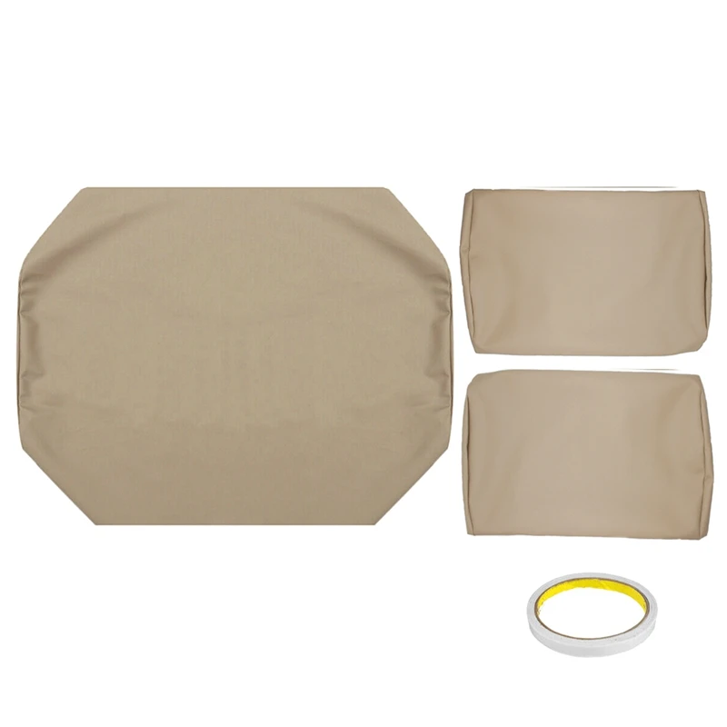 

Golf Cart Seat Cover Set For Club Car (1982-2000) Pre 2000 DS Parts Accessories Beige