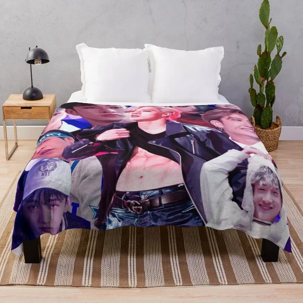 Bang Chan Throw Blanket Bed linens Comforter Blankets