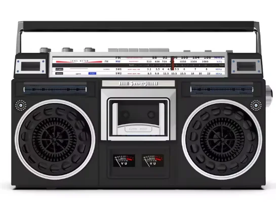 For Cross-border Nostalgic Tape Recorder Player Multi-band Radio Stereo Retro Binaural