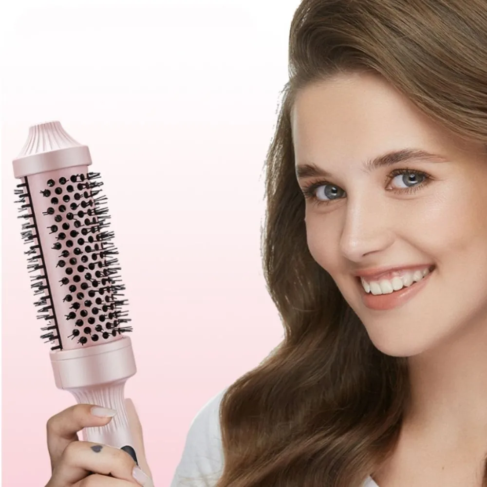 2 In 1 Hair Styling Comb Curling Fluffy Volume Fluffy Volume Hair Care Styling Tool Lightweight Straightening