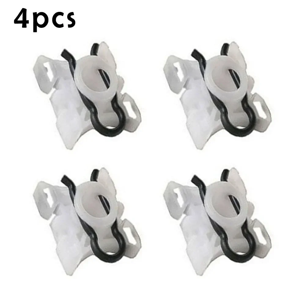 

4 Pcs White Automotive Regulator Slide Rail Clip Replacement Mount For BMW E32 E34 E36 E85 E92 Z3 Z4 Brand New Direct