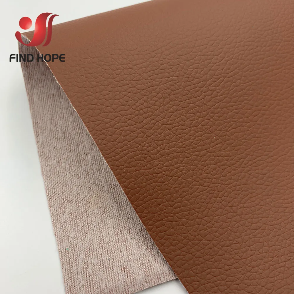 Litchi PU Leather Fabric for Craft Projects