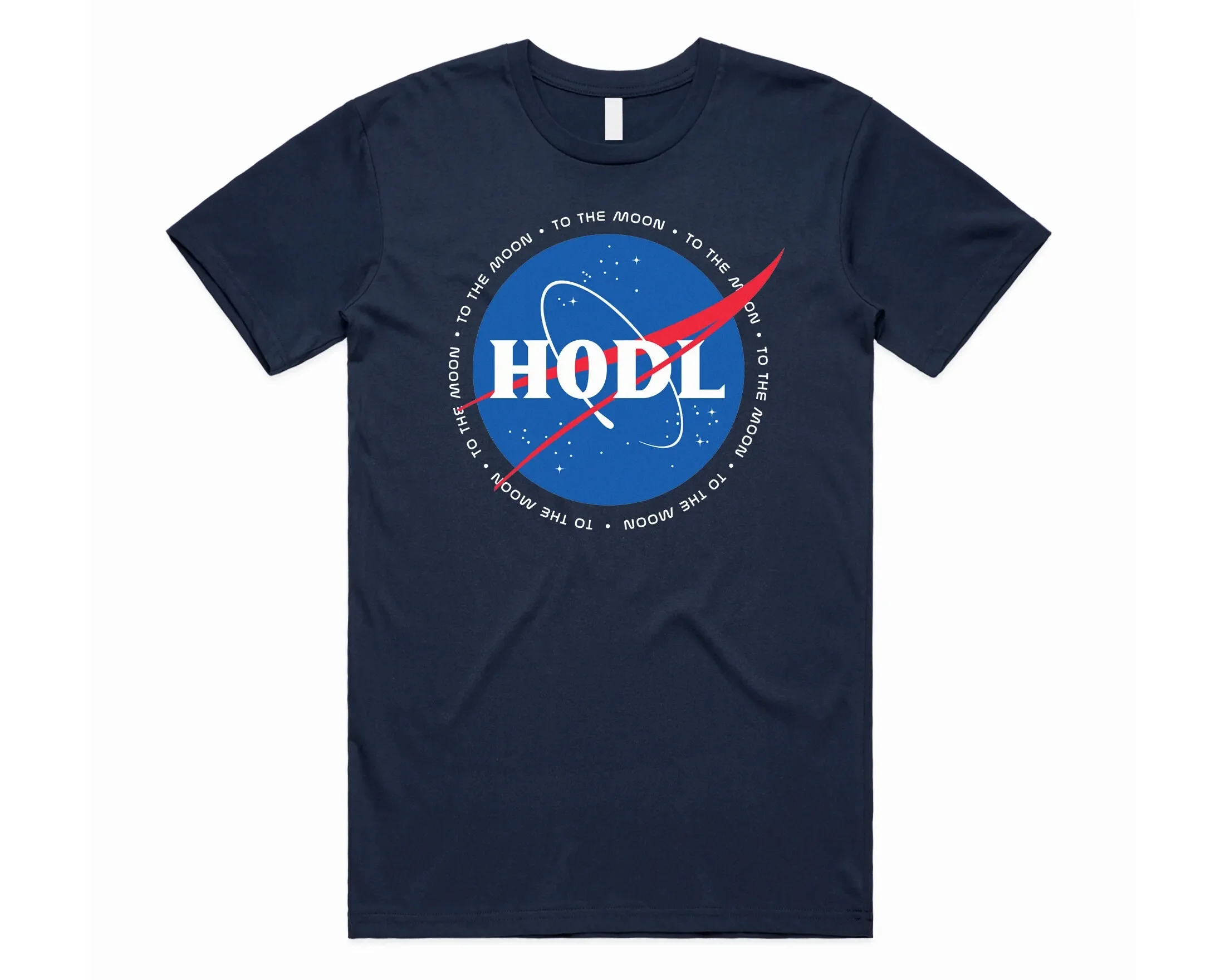 

Забавная футболка HODL to the Moon Space