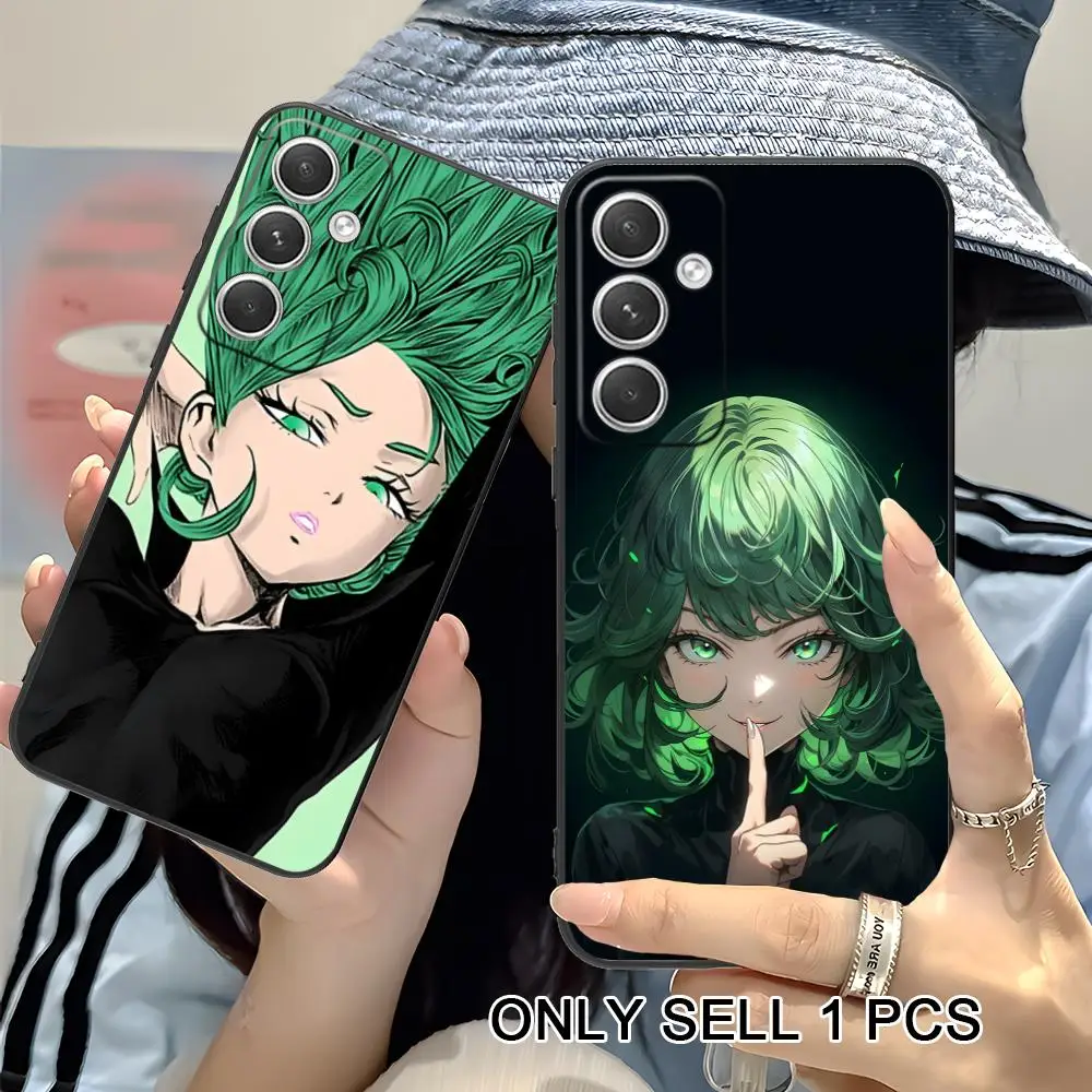 Anime Punch Tatsumaki Phone Case for Samsung Galaxy S26 S25 S24 S23 S22 S21 S20 Note20 Plus FE Ultra Soft TPU Shockproof Cover