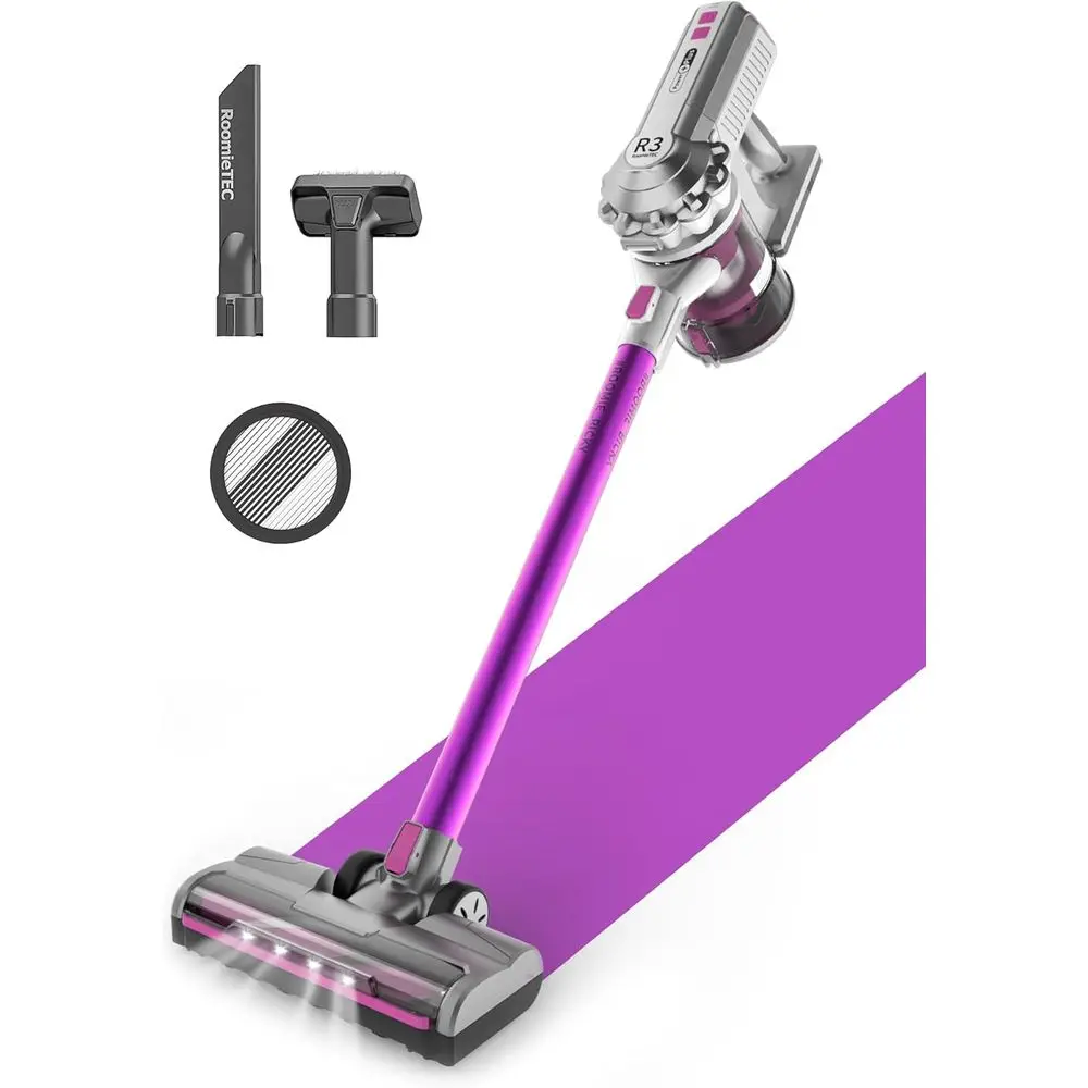 

Беспроводной вертикальный пылесос, мощный для пола и ковров, до 43 минут работы от аккумулятора, без мешка, большой объем, экстра-мощность