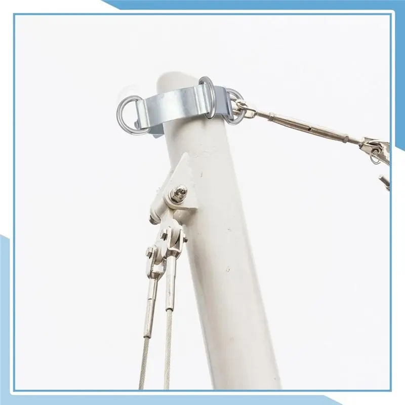 A69emetal D-Ring Clamp 2 Pcs 3.6