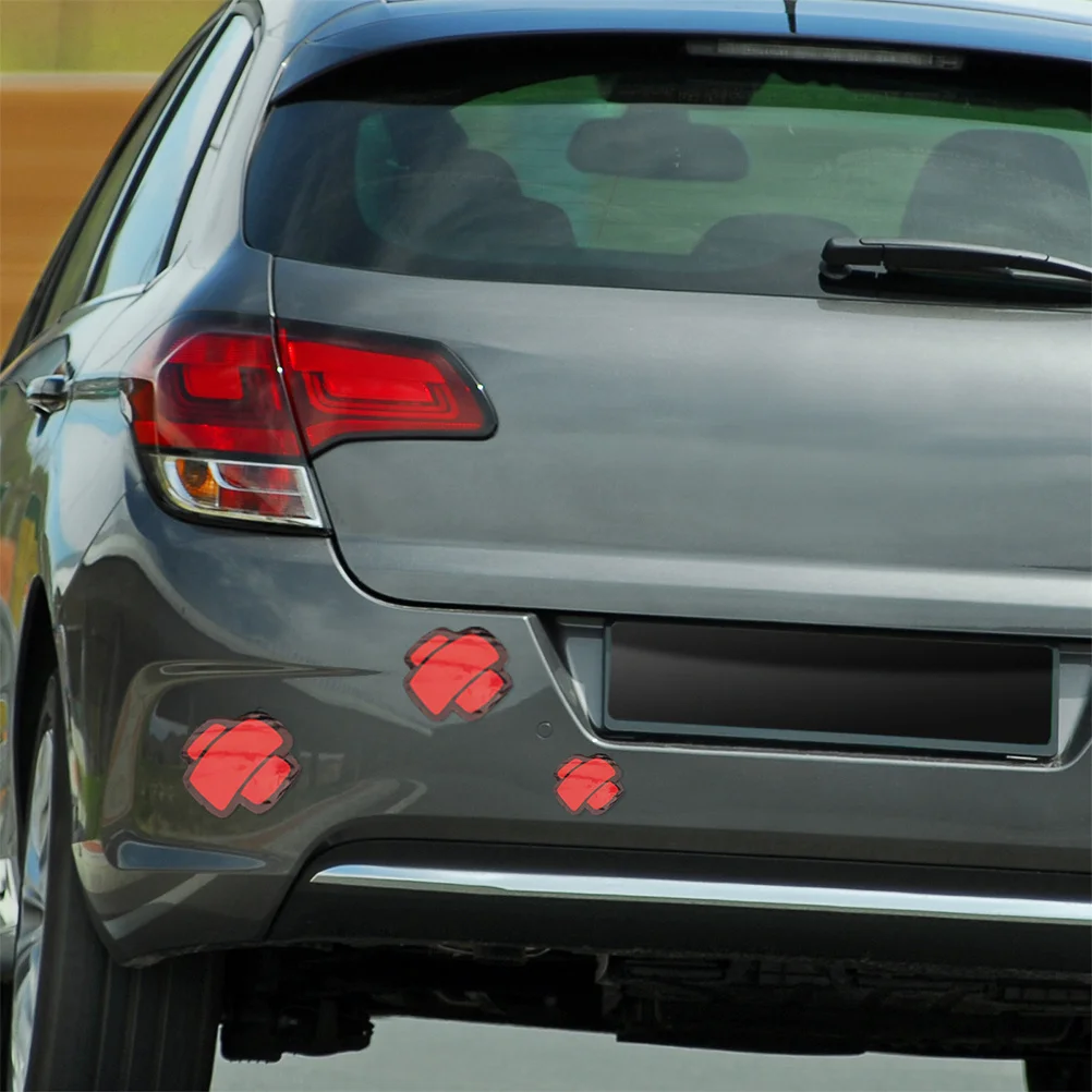 

5Pcs Car Stickers Scratch Cover Waterproof Funny Bumper Decals Auto Bandage Stickers Vehicle Protector Decals Funny Bumper Decal