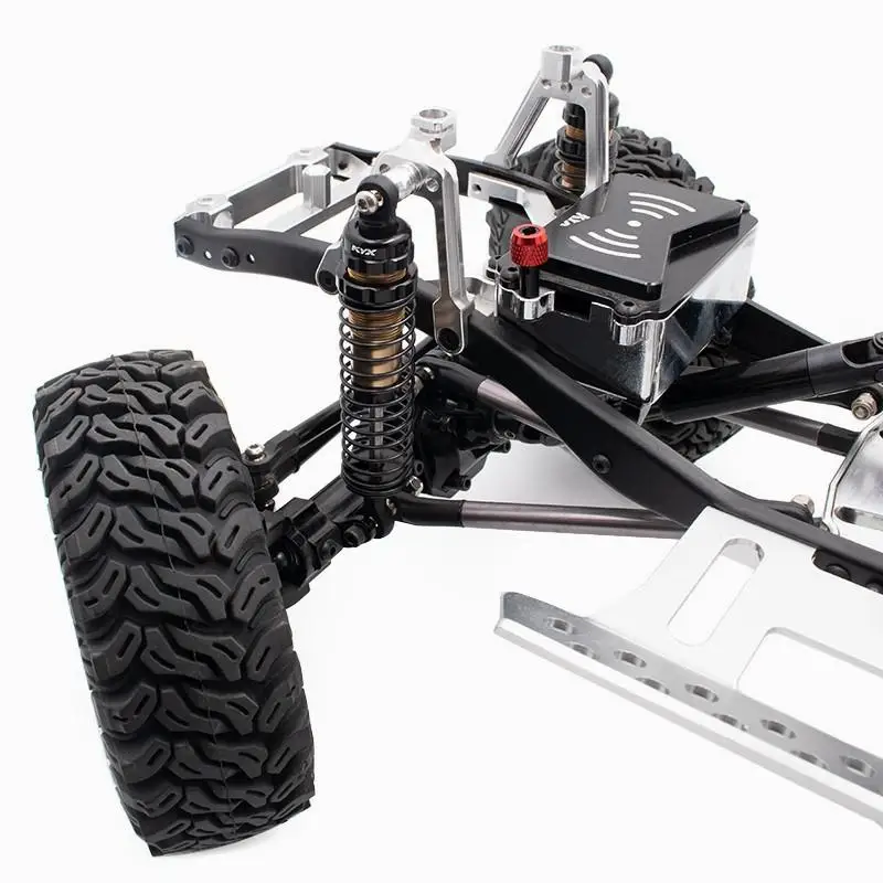 Amortiguador de Metal aplicable para Traxxas Trx4 Defender Yikong G500 Scx10 Ii 90046/47 Axial D90 Trx6 G63 L = 90mm L = 100mm 1 par