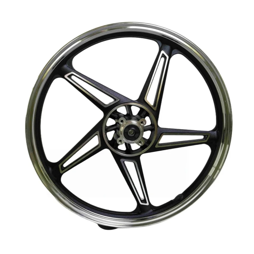 For SUZUKI GS125 18Inch Alloy Wheel Rim Five‑Spoke Sail‑Shape High‑Hardness Anti‑Deformation Stable‑Riding Mod Parts