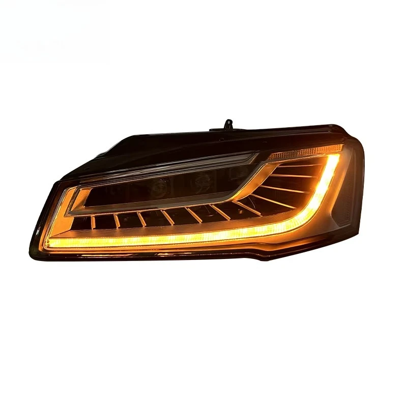 For Audi A8 D4 2011 2017 Car Accessories LED Headlights Durable Modified DRL Audi S8 D4 Style Head Lamps Front 4 Lens