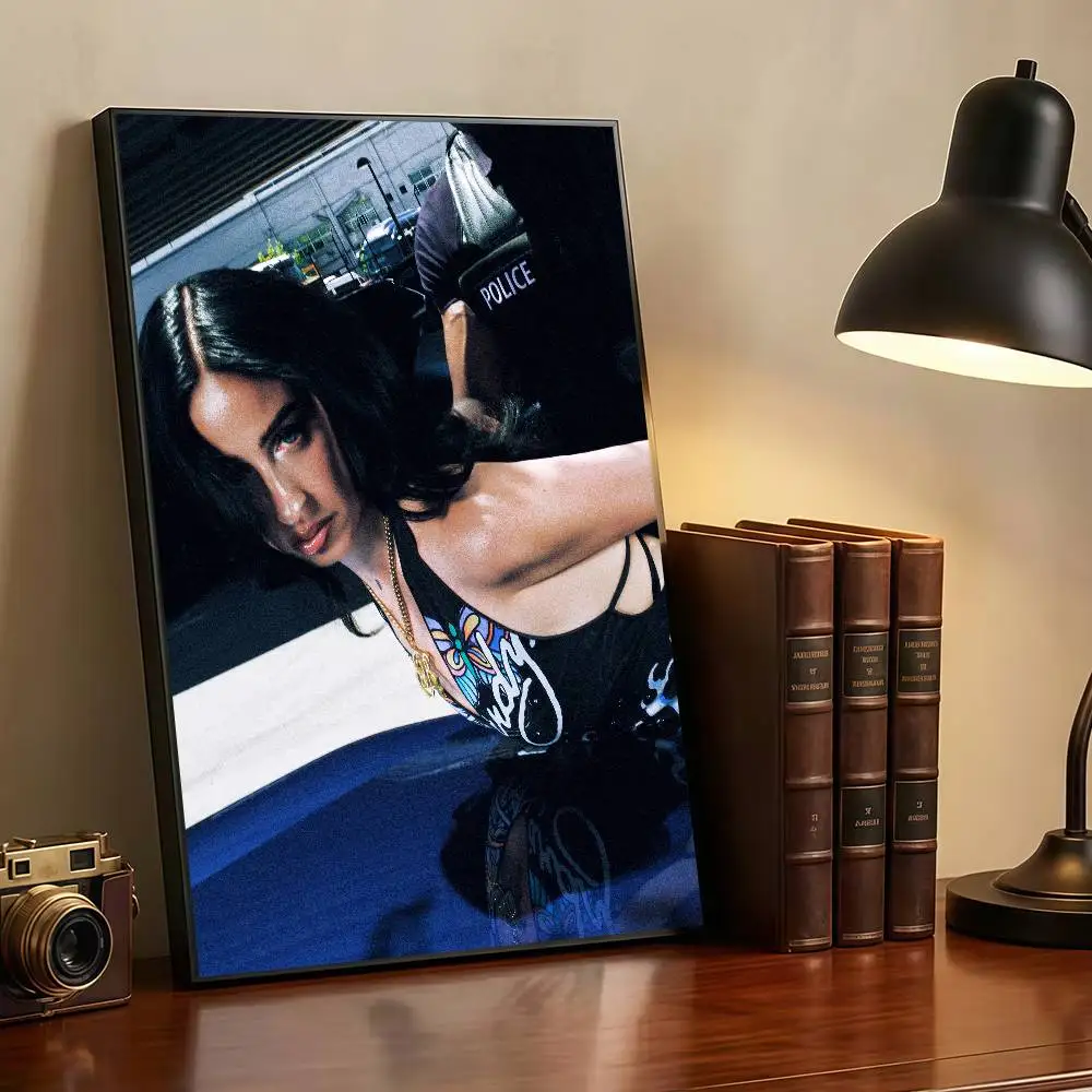 J-Juicy BAE Perreando A Escondidas Peelable Self-adhesive Poster Stickers Are Suitable For Frameless Wall Decoration In A Room
