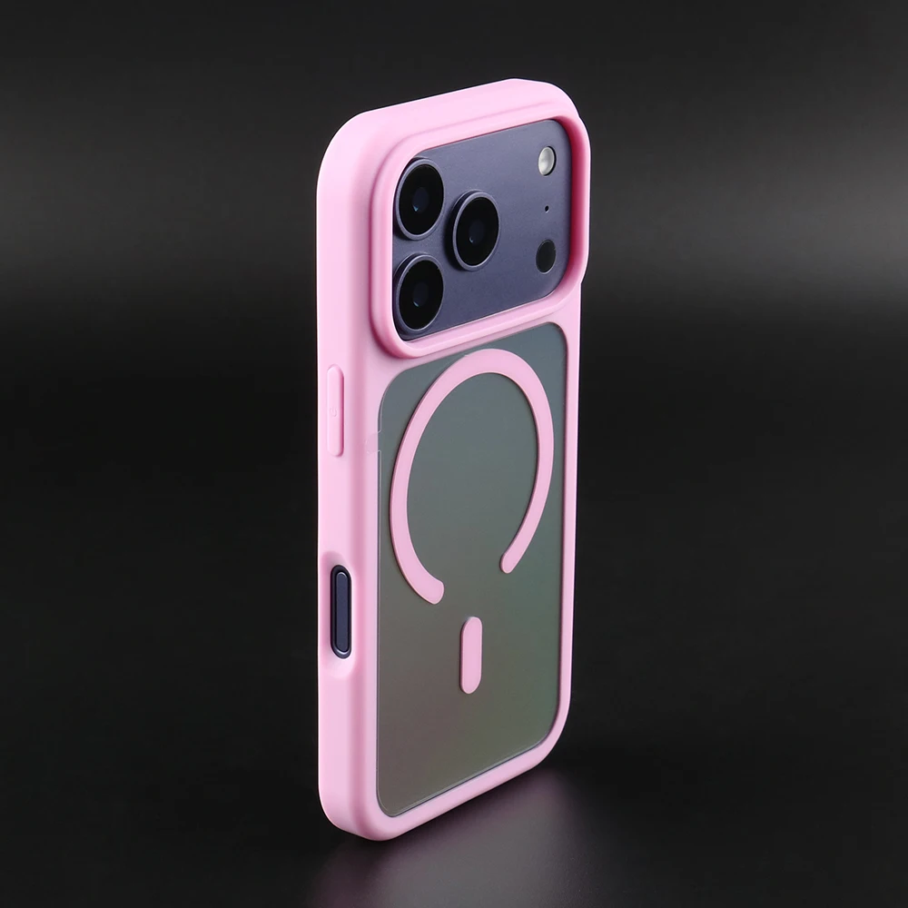 UGOjP Case For iPhone 17 Pro Transparent Magnetic Case MagSafe For Wireless Charger Phone Case Men Women Clear Protective Cover - náhled 6