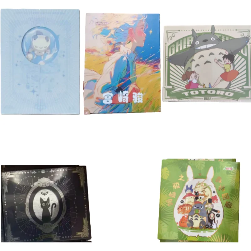 

Hayao Miyazaki Official Genuine Anime Cartoon Card Spirited Away Sky City Totoro Commemorative Collection Card Series