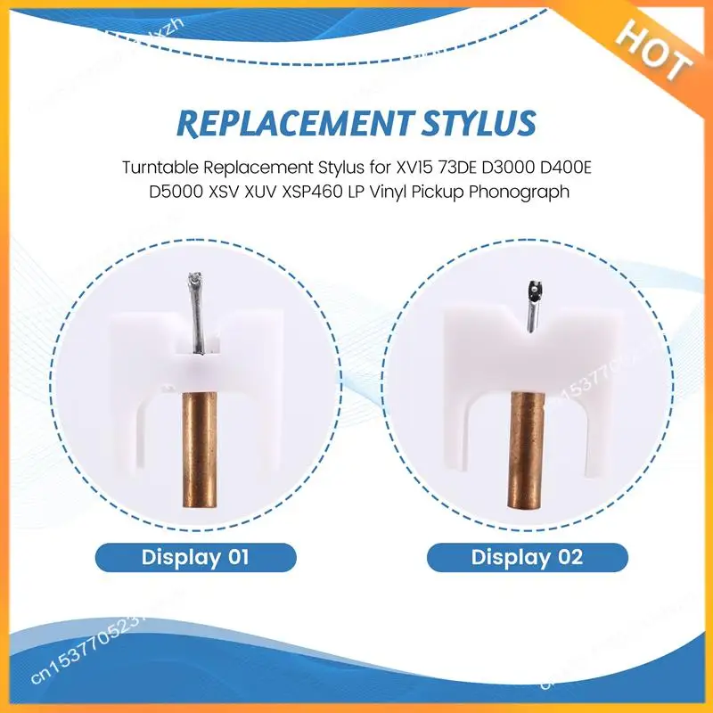 A43M القرص الدوار استبدال القلم ل XV15 73DE المنتقى D3000 D400E D5000 XSV XUV XSP460 LP الفينيل لاقط الفونوغراف