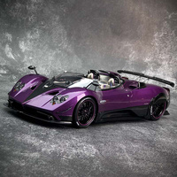 1:24 Pagani Zonda HP Barchetta Alloy Sports Car Model Diecasts Metal Racing Vehicles Car Model Sound Light Simulation Kids Gifts