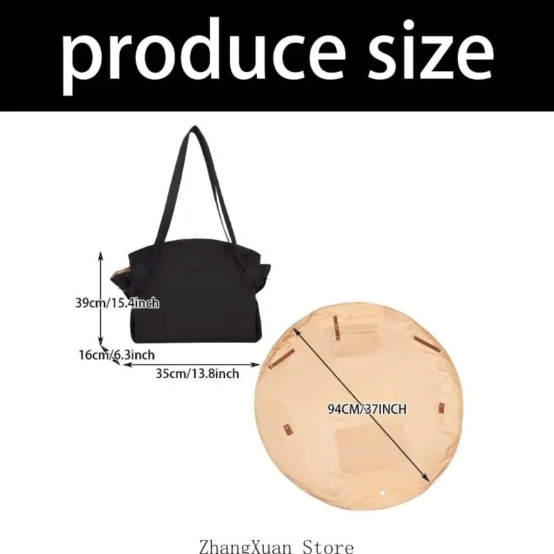 Reisekleidungs-Organizer-Tasche für den Campinggebrauch und die Sortierung zu Hause 3XUF – Detail 6