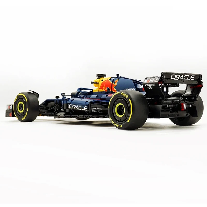 Rastar 92410 F1 テクニカルビルディングブロックフォーミュラ 1 有名な車のレンガスーパーカーレースカーレンガレースカーブロッククリスマスモデルのおもちゃ