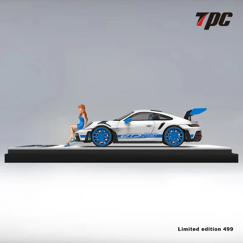 

TPC 1:64 RS WhiteBlue limited499 Diecast Model Car