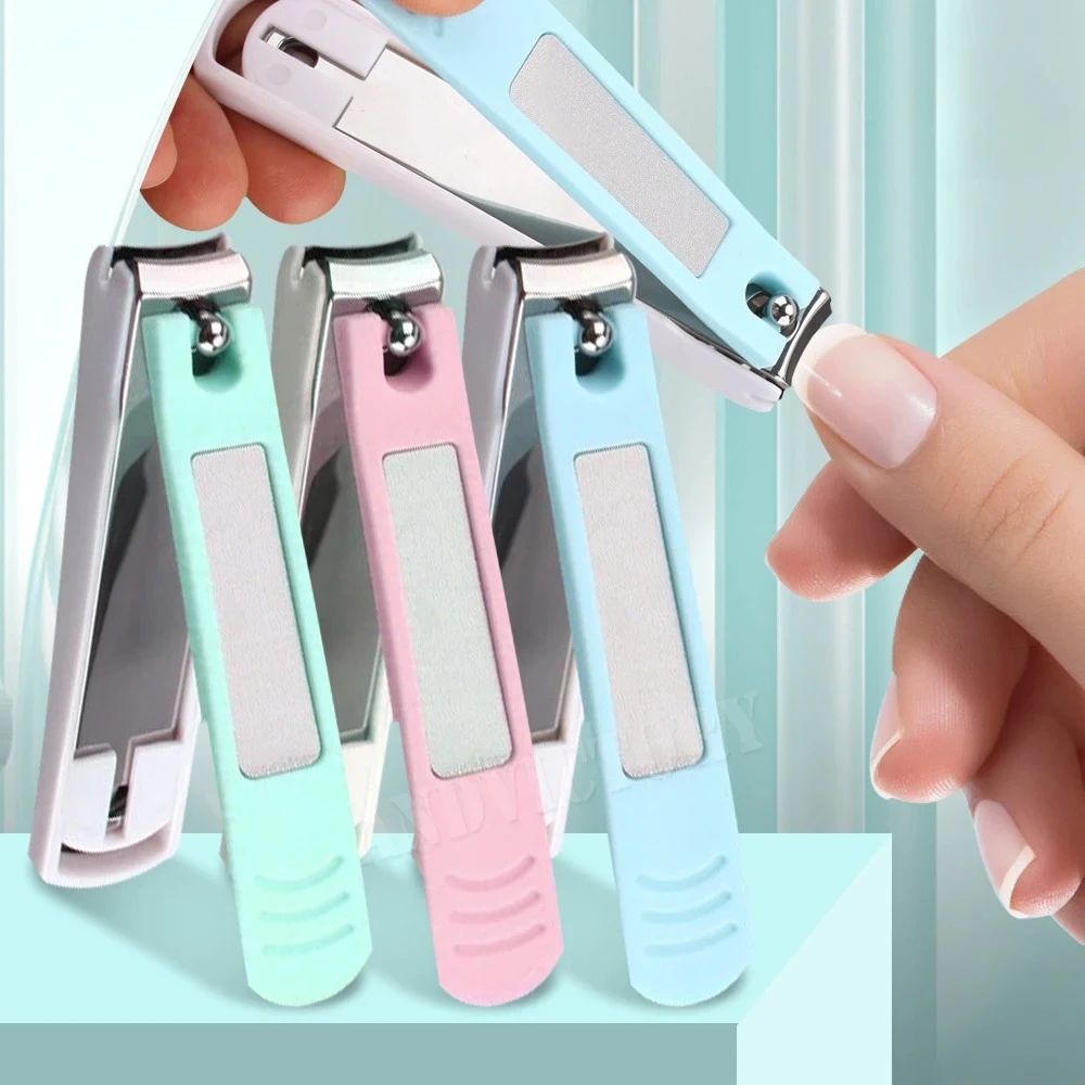 

1Pcs Nail clipper Cutter Anti Splash Nails Cutter Scissors Accessories Professional Manicure Tools Trimmer For Men Women