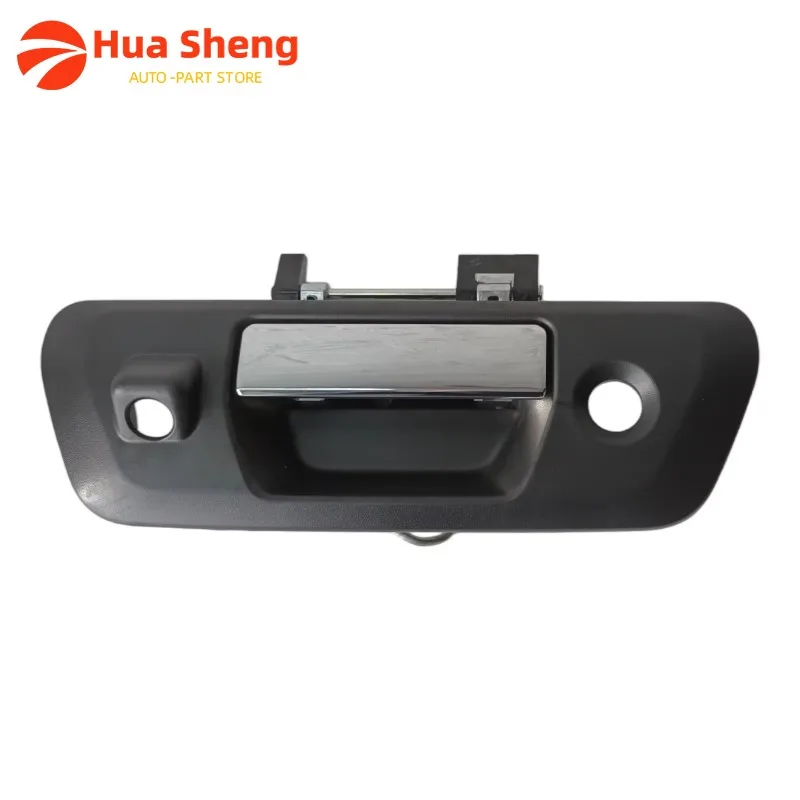 

1pcs 90606-4JG0C Black Abs Tailgate Handle With Camera-Key Hole For Nissan For Navara For Np300 2015-19 OEM Number