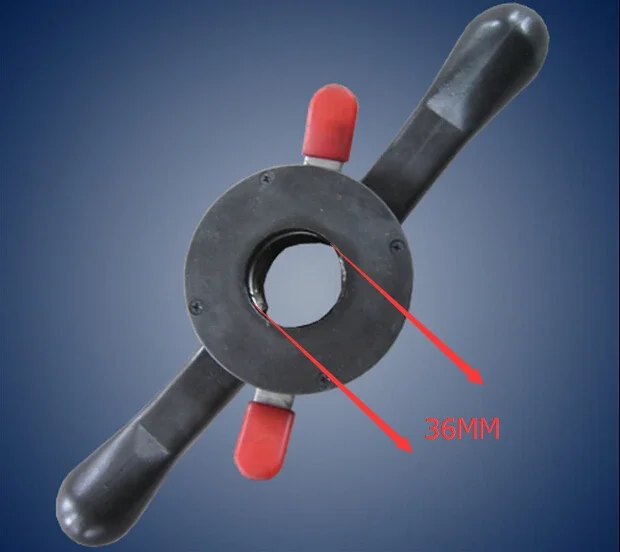 

ДЛЯ деталей балансировочной машины диаметром 36 мм для быстрого механического демонтажа гайки с запирающей гайкой