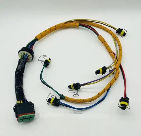 153-8920 1538920 E325C E322C E3126B 3126 3126B Excavator Engine Fuel Injector Wiring Harness For Caterpillar Excavator Harness