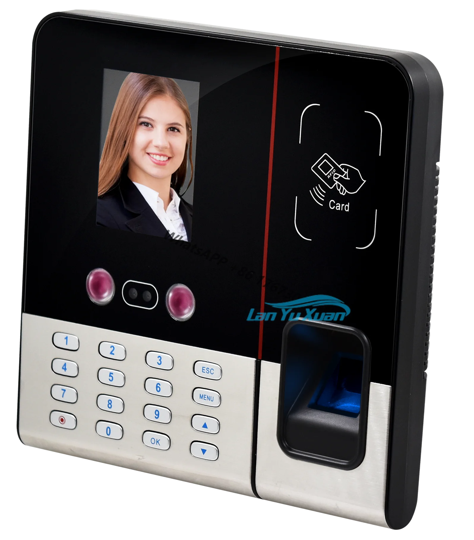 Biometric Time Attendance System SDK API Device Face Detection and Fingerprint  Recording  Machine