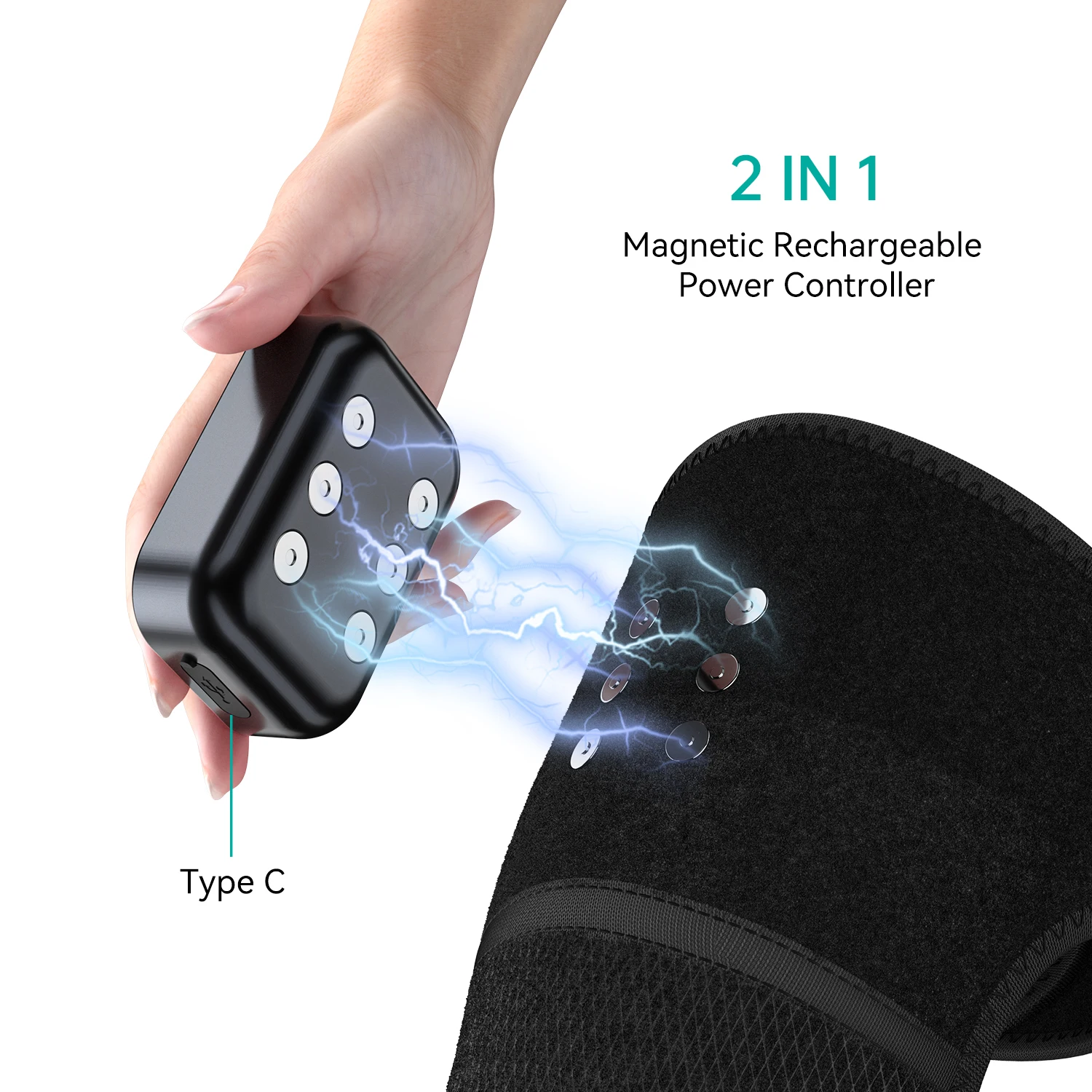 OPOVE Red Light Therapy Knee Vibration Massager Elbow Pad Joint Physiotherapy For Osteoarthritis Pain Relief Elbow Leg Arthritis