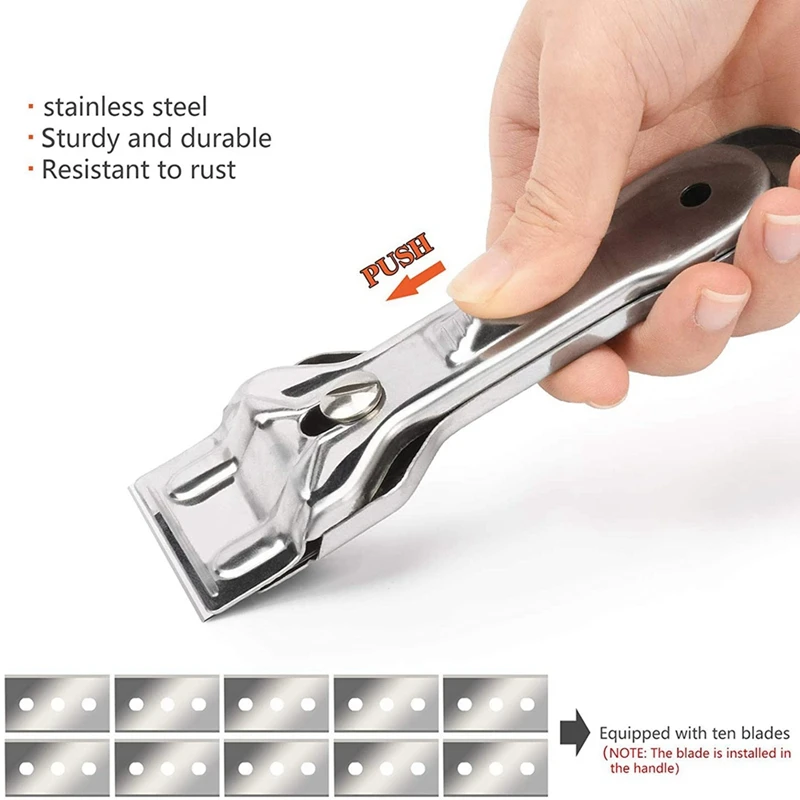TOP 32-Piece Scraper Tool Set, Used For Removing Adhesive Labels Of Paint Scraping Stickers And Glass Remover