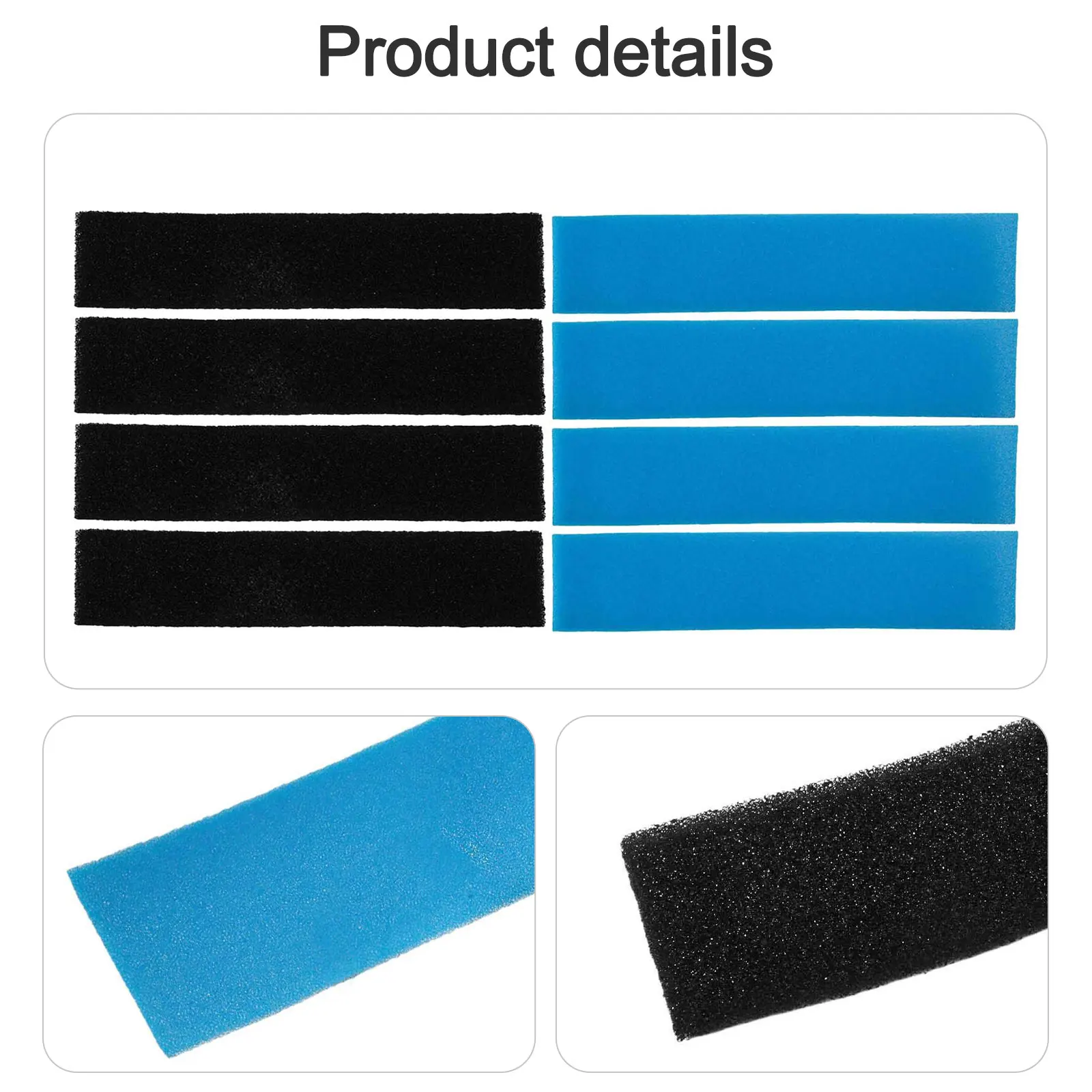For Mitsubishi Electric MAC2330FTE MAC3000FTE Air Conditioner Filters 8 Pack with Dissolving Enzyme and Activated Carbon