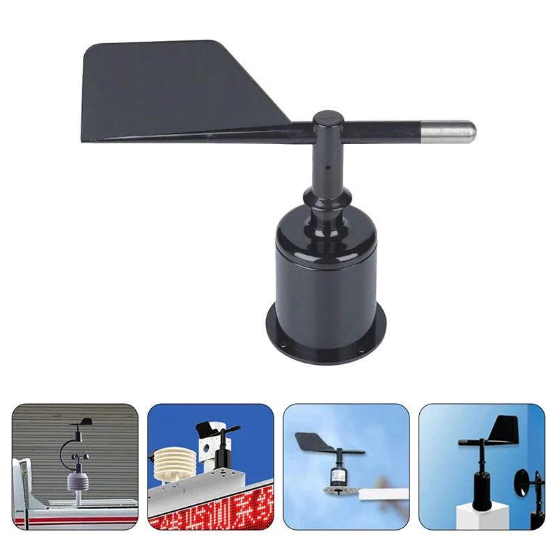 Plastic Stable Safe Replaceable Wind Direction Indicator Part Wind Anemometer Shell Shell For Replace Wind Sensory Home Outdoor