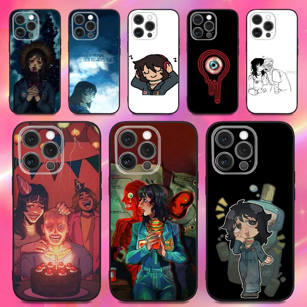 

Game M-Mouthwashing Anya Phone Case For iPhone 16,15,14,13,12,11,Pro,Max,Plus,X,XS,XR,SE,8,7,Mini,Soft Silicone Black Case