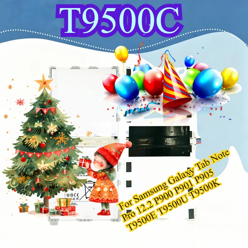 

Новый аккумулятор T9500C для Samsung Galaxy Tab Note Pro 12.2 P900 P901 P905 T9500E T9500U T9500K