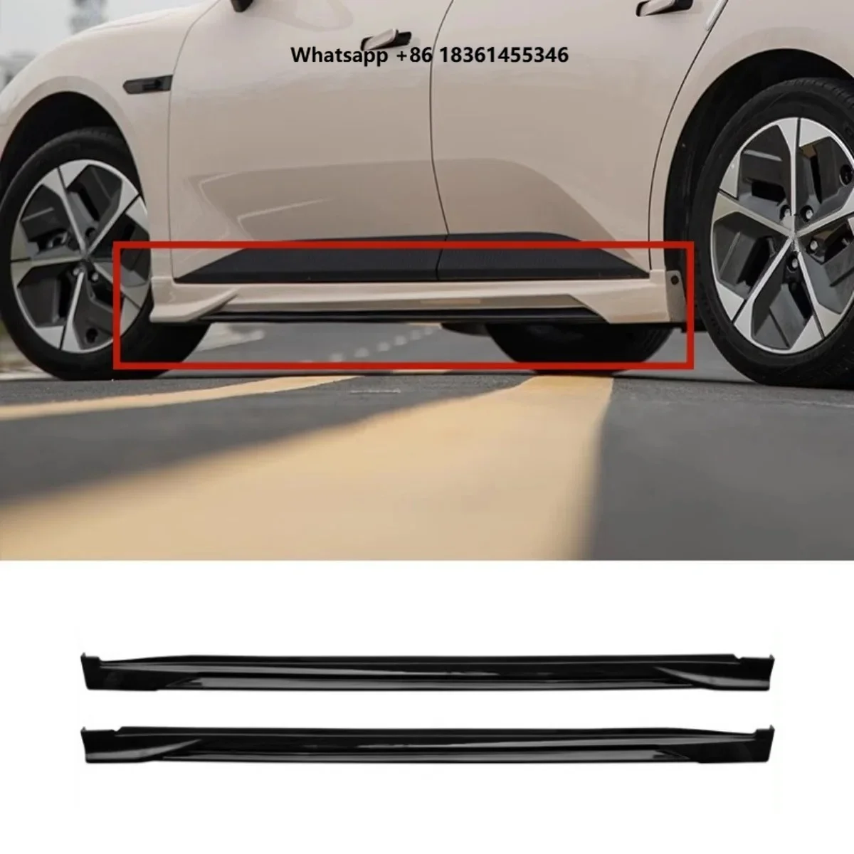 For  MONA M03 modified body kit stoving varnish front shovel rear lip side skirt sport style car accessories