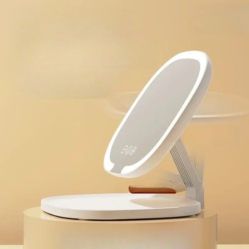 Irregular Bathroom Mirror Makeup Aesthetic Girls Korean Style Mirror Nordic Teen Girl Espejo Cuerpo Entero House Accessories