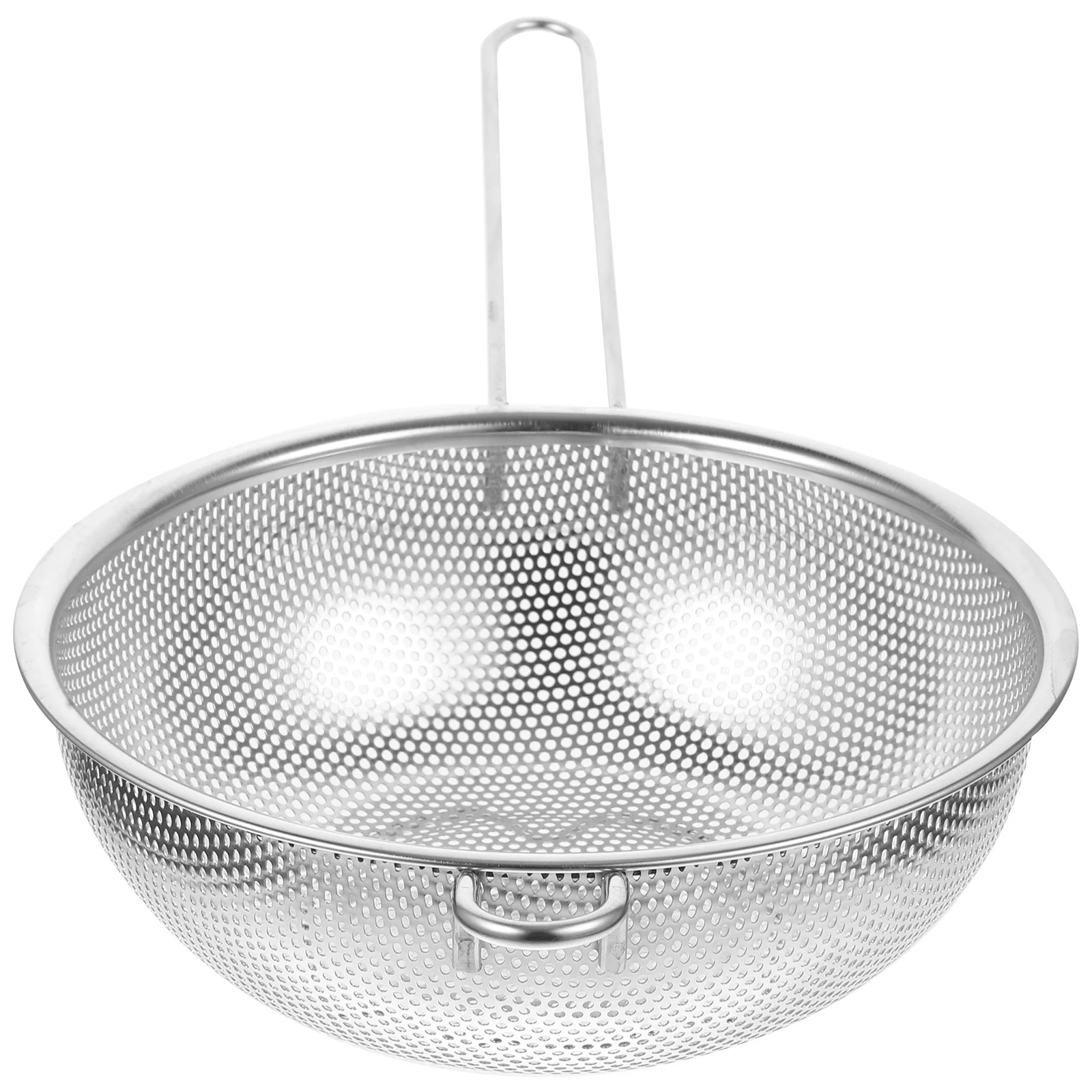 

Stainless Steel Colander Basket Fine Mesh Strainer With Handle For Rice Vegetable Fruit Washing Draining Kitchen Pasta