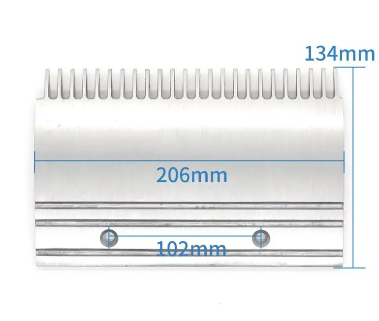 56-XAA453BJ1 56-XAA453BJ2 56-XAA453BJ3 Escalator Parts Step Comb XAA453BJ 56-XAA453BJ