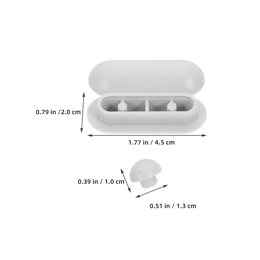 1Set Toilet Seat Bumpers Universal Silicone Buffer Pads Anti-Slip Cushion Spacer Replacement Silent Bathroom Lid Attachment
