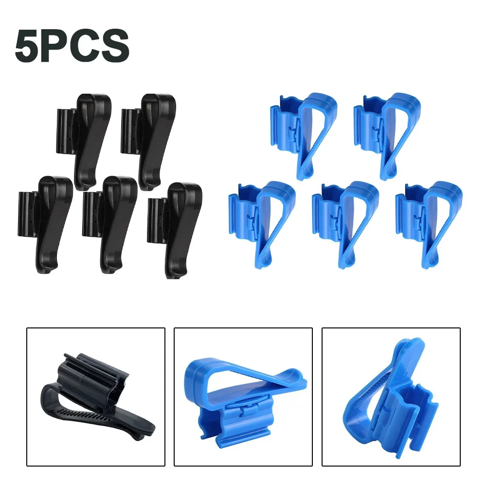 5x Fish Tank Clamp Mounting Clip Aquarium Hose Holder For Water Pipe Dia 8-16mm 5 Pack Fish Tank Hose Fixing Clips Aquarium Fish