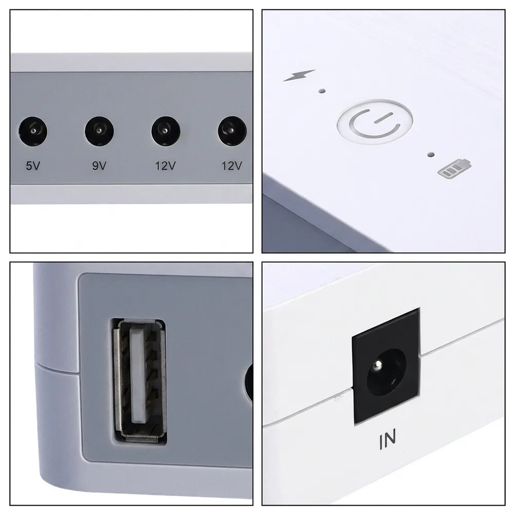 For Security Systems Battery Backup System Portable Backup Battery -10 C To 40 C Intelligent Circuit UPS System