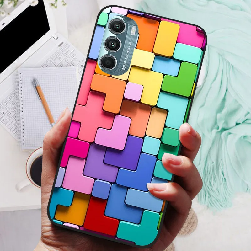 For Moto G Stylus 5G 2022 Case Black Cover Lion Wolf Silicone Soft Back Cases For Motorola Moto G Stylus 4G 5G Protective Shell