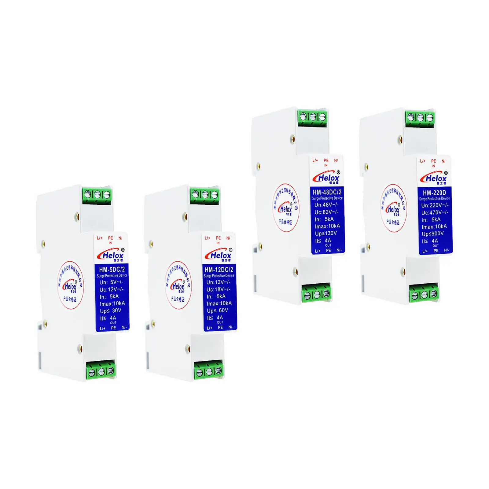 Voltage Arrester Device Low Voltage Protector Quick Installation